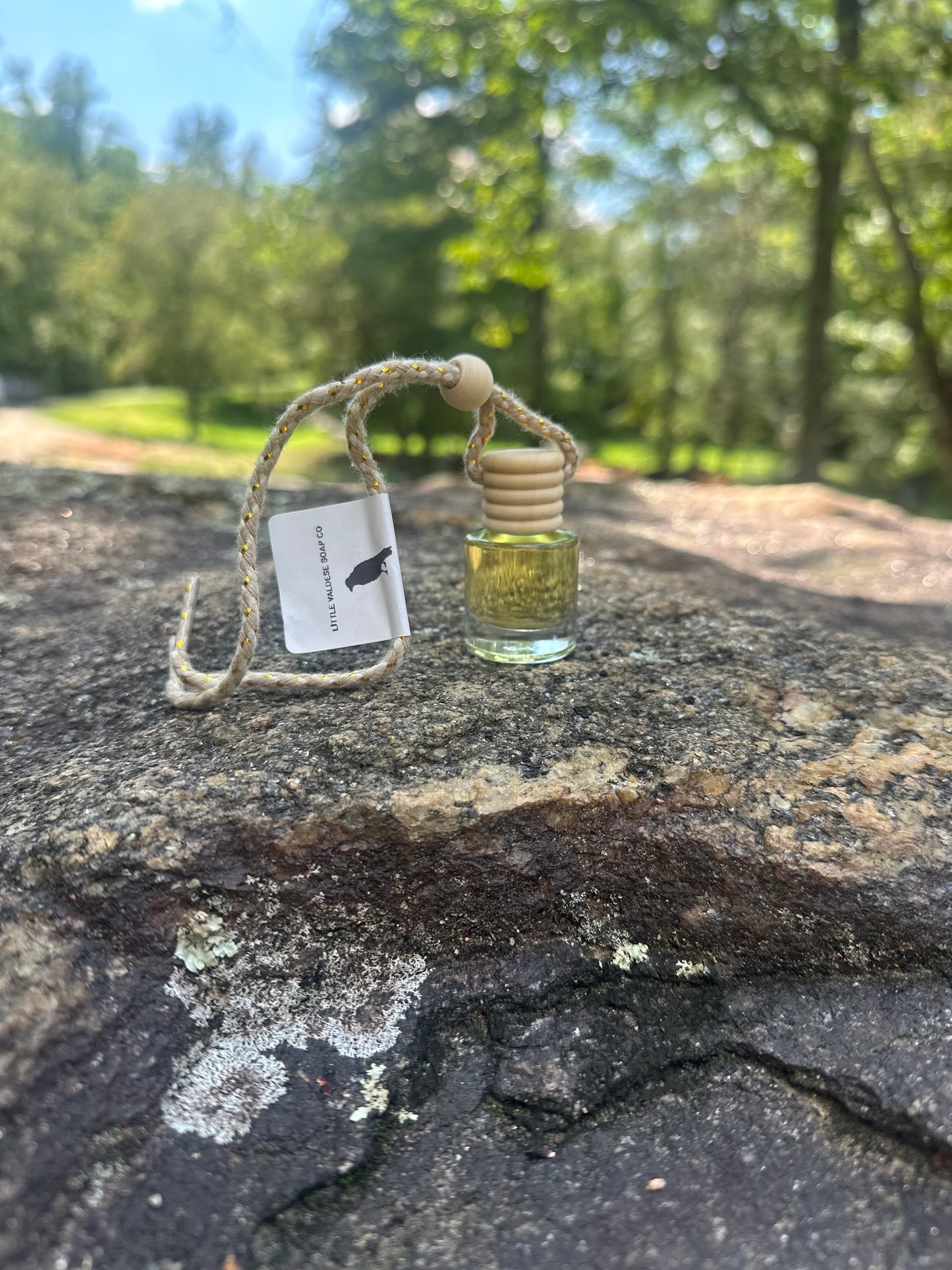 Cedar and Amber Car Freshener
